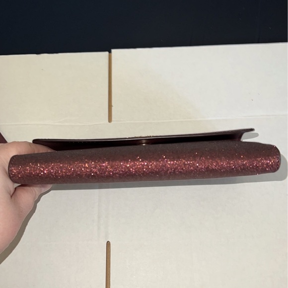Kate Spade Burgundy Glitter Wristlet Wallet - Picture 6 of 12